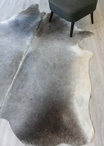 Grey Cowhide Rug (Size: 240 X 190 CM) CHR1882