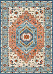 Multi-Colour Vintage Area Rug