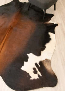 Reddish Cowhide Rug (Size: 230 X 200 CM) CHR2208