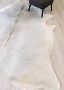 Grey Cowhide Rugs: Grey Cowhide Rug (Size: 270 X 220 CM) CHR2180
