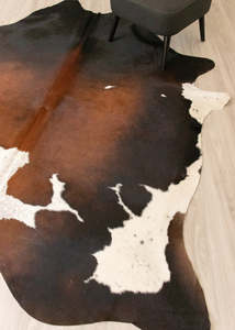 Reddish Cowhide Rug (Size: 250 X 210 CM) CHR2203