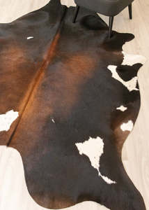 Reddish Cowhide Rug (Size: 260 X 180 CM) CHR2201