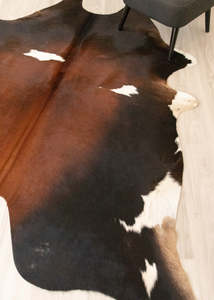 Reddish Cowhide Rugs: Reddish Cowhide Rug (Size: 240 X 210 CM) CHR2197