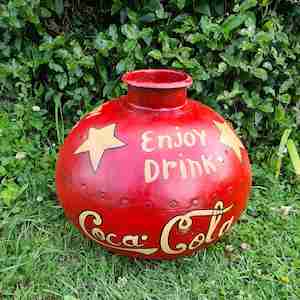 Vintage Objects: VINTAGE COCA COLA URN