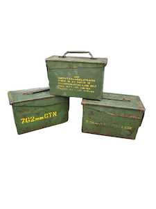 Vintage Ammo Box