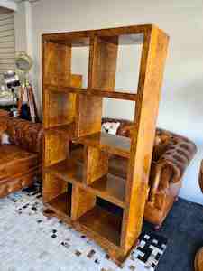 Art Deco: Art deco Burr Walnut Bookcase