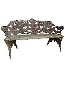 FERN CAST IRON BENCH 90 KG