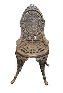 Cast Iron: Victoria Cast Iron Chair