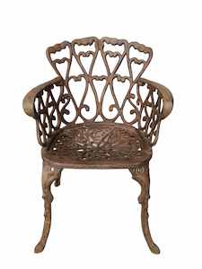 Cast Iron: CALLINGTON CAST IRON ARMCHAIR