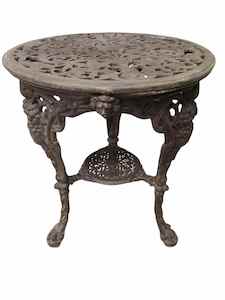 Cast Iron: FRANCIS CAST IRON TABLE