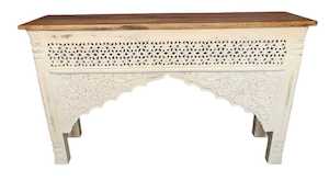 DEV INDIAN CONSOLE TABLE