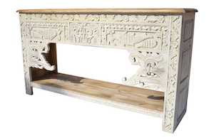 Indian Furniture: VARANASI INDIAN CONSOLE