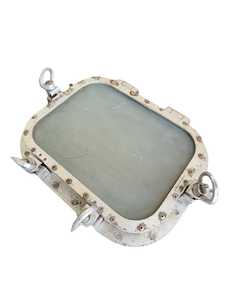 Vintage Rectangle Porthole