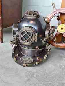 US Navy Reproduction Diving Helmet