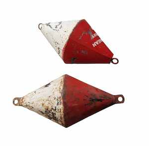 Shipwreck Nauticals: Vintage Metal Bouy