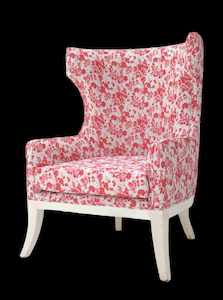 French Furniture: French Wing Back Arm chair