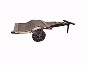 Garden And Outdoors: Indian wooden Cart