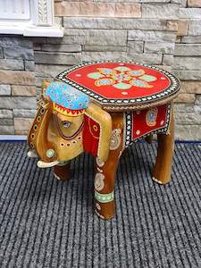 Home Decor: Wooden Indian Elephant Medium