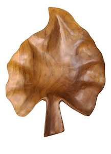 Wooden Statues Carvings: WOODEN LEAF