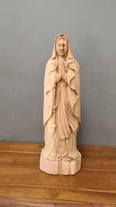 Wooden Statues Carvings: WOODEN MARY STATUE
