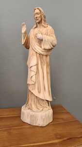 Wooden Statues Carvings: WOODEN JESUS STATUE