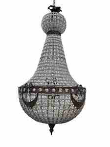 Long French Country Chandelier