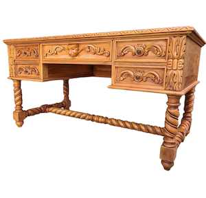 Office Furniture: LOUIS MASON TWISTED FRENCH DESK