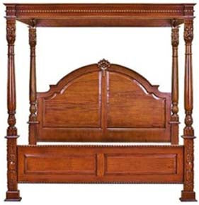 Beds: KESWICK FOUR POSTER CANOPY BED