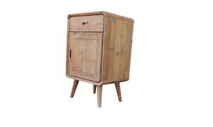 Bedsides: NATURAL TEAK BEDSIDE