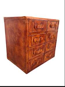 PRESIDENT OFFICE LEATHER CHEST