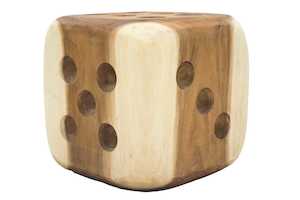 Wooden Dice Table