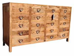 Sideboards: FLORIDA 20 DRAWER SIDEBOARD
