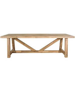 Dining Tables: MACKENZIE FARMHOUSE DINING TABLE