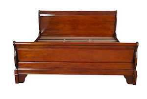 Contemproary: LEXA SLEIGH BED