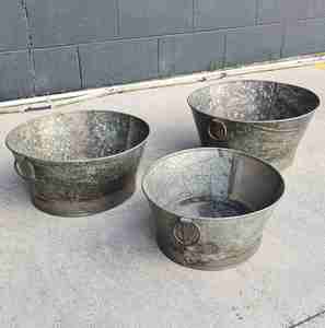 Vintage Objects: VINTAGE IRON TUBS