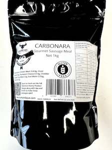 Products: Gluten Free Carbonara Gourmet Sausage Meal