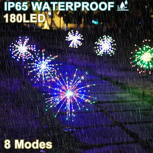 LED Solar Power Firework Lights Garden Decoration Fairy Lights Waterproof Outdoo&hellip;
