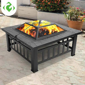 Outdoor Barbecue Grill, Charcoal BBQ Tool, Fire Pit, Square, Courtyard, Camping &hellip;
