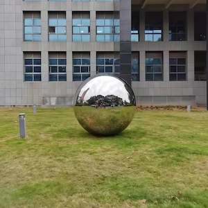 Outdoor Garden Accessories: 700mm 800mm 900mm 1000mm 1100 1200mm, 304/316 stainless steel boutique decorative round ball