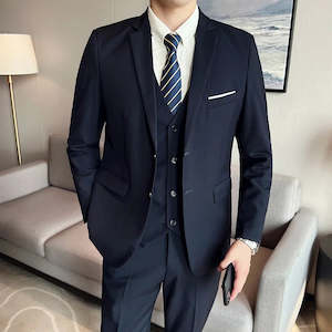 High Quality Business Casual Wedding (suit + Vest + Trousers) 2024 New Fashion B&hellip;