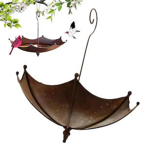 Umbrella Shaped Hanging Bird Feeder For Hummingbird Garden Balcony Wild Bird Bat&hellip;