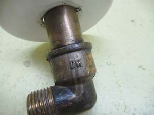 All Collections: Corner Brass Connecting Pipes 75L x 45W