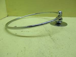 Chrome Circle Towel Holder 185Dfua x 45D