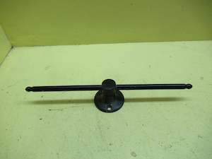 All Collections: Black Double Towel Holder 48Dia x 240W x 37D