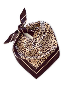 Dark Hampton Scarves: Dark Hampton Bailey Large Silk Scarf