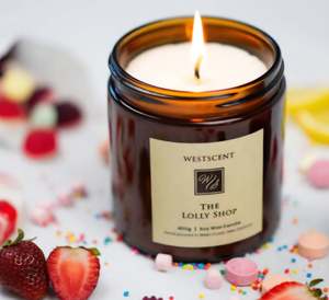 WestScent Soy Candle 220g - The Lolly Shop