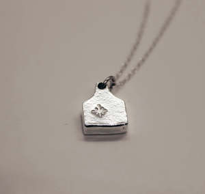 Western Edge - Mini Cattle Tag Necklace