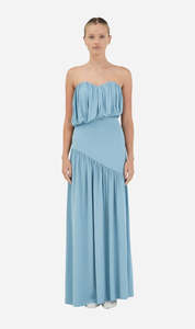 Frontpage: Seraphic Strapless Maxi Dress