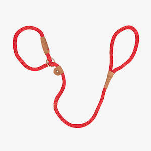 Pet Wash: RUFF & TUMBLE Slip Lead - Red