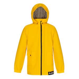 PAIKKA Human Visibility Raincoat Yellow KIDS